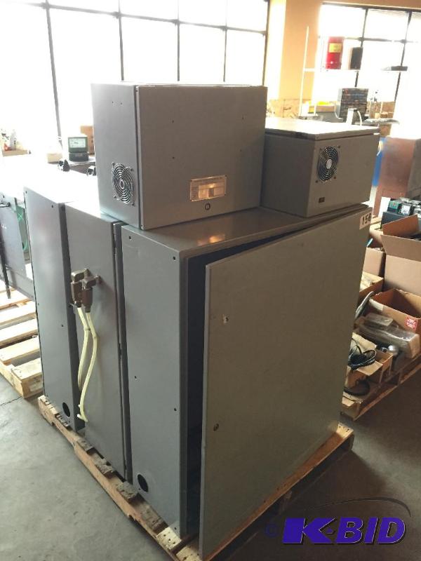 lot 156 image: Pallet lot of electrical cabinets....