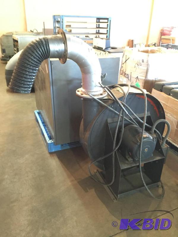 lot 172 image: Blower unit with motor....