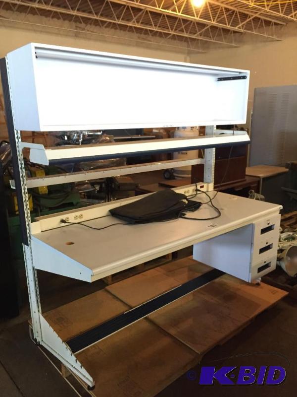 lot 181 image: Large work station....
