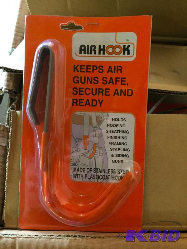 lot 201 image: Lot of 8 new in retail packaging air tool bel...