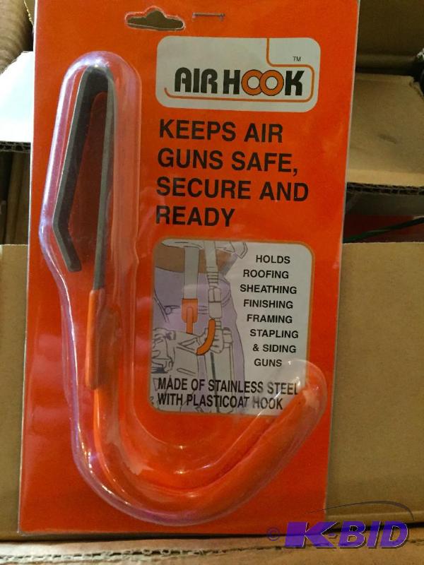 lot 202 image: Lot of 8 new in retail packaging air tool bel...