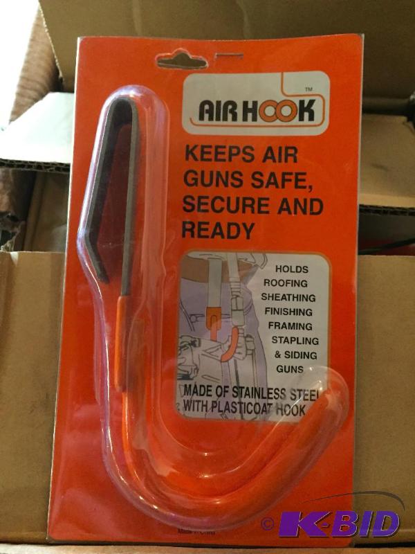 lot 203 image: Lot of 8 new in retail packaging air tool bel...