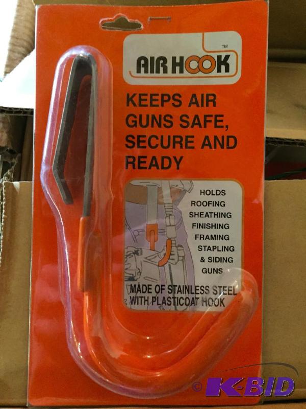 lot 204 image: Lot of 8 new in retail packaging air tool bel...