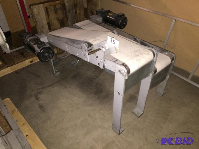 lot 35 image: Dual conveyor unit....