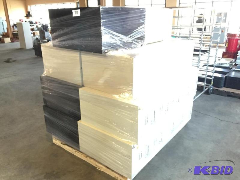 lot 70 image: Pallet lot of misc. metal filing cabinets....