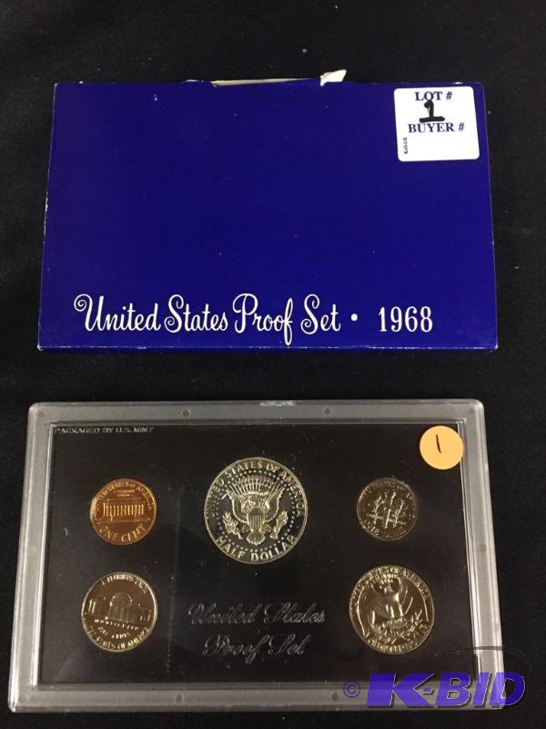 1968-S Proof Set with Cameo Washington Quarter