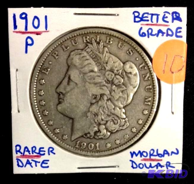 1901-P Morgan Silver Dollar