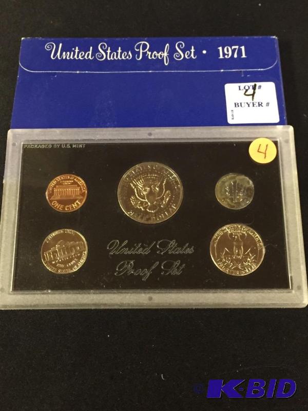1971-S Proof Set with Ultra Cameo Obverse Jefferson Nickel