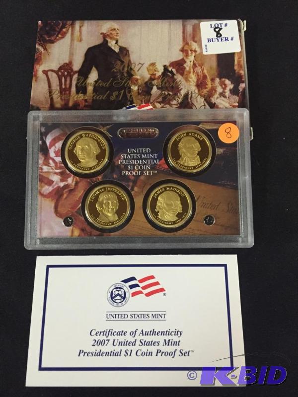2007 Presidential Proof Set