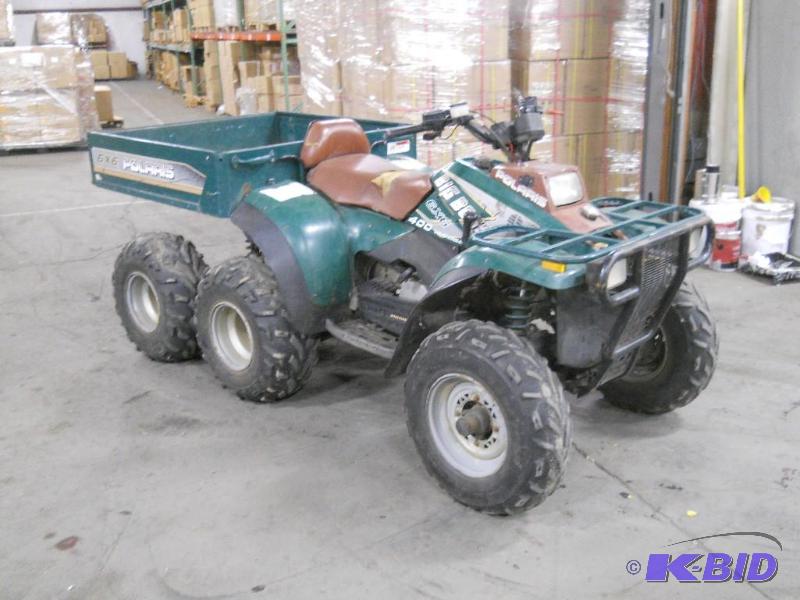 Polaris Sportsman Big Boss 6X6 With Dump Box Starts and Runs