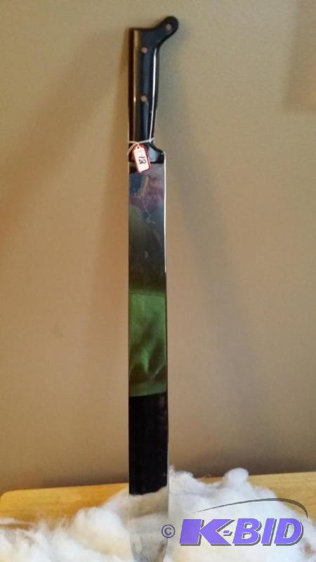 lot 12 image: Stainless Steel Machete