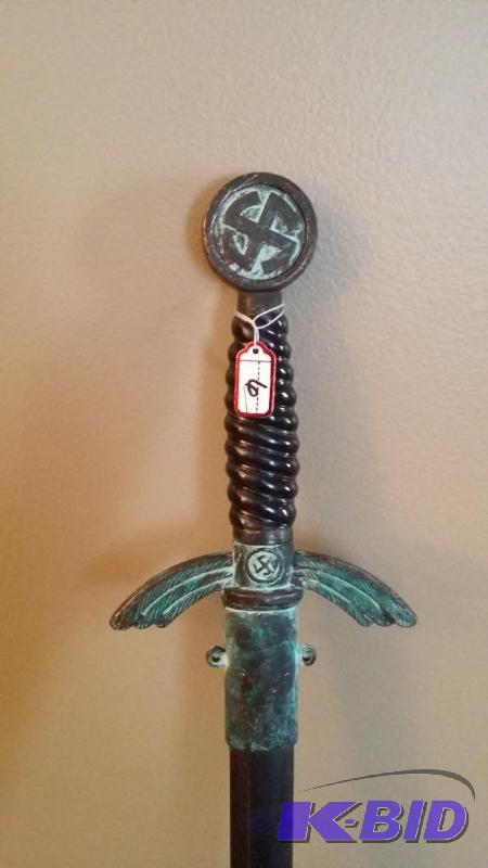 lot 6 image: Natzi Sword