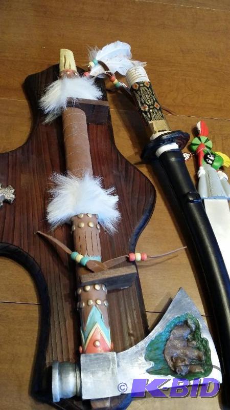 lot 80 image: Misc swords and more
