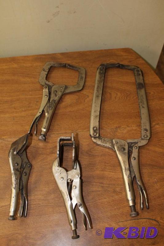 lot 128B image: Lot of Specialty Vise Grips
