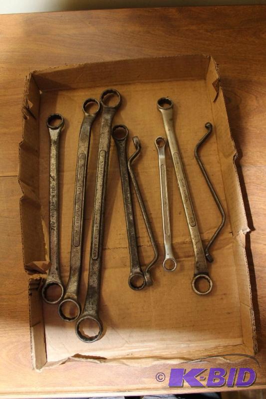 lot 130 image: Assorted 12 Point SAE Wrenches