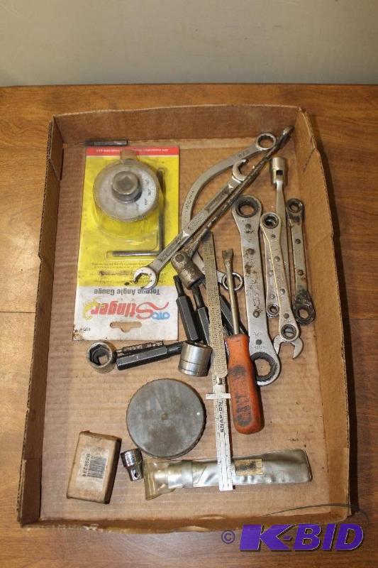 lot 134 image: Ratcheting Wrenches and assorted