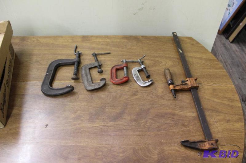 lot 164 image: C Clamps, Clamp