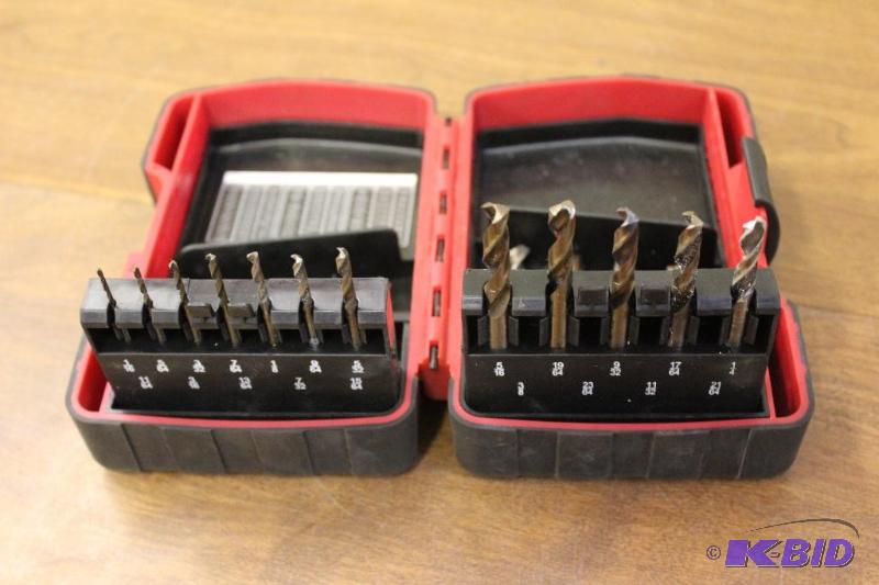 lot 34 image: MAC 21 Piece Cobalt Dril Bit Set