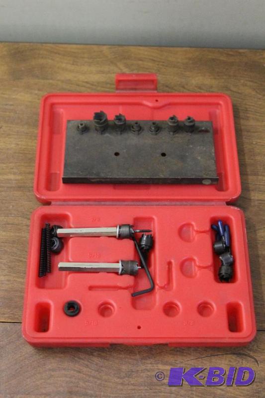 lot 43 image: ATD Spot Weld Cutter Set with Extras