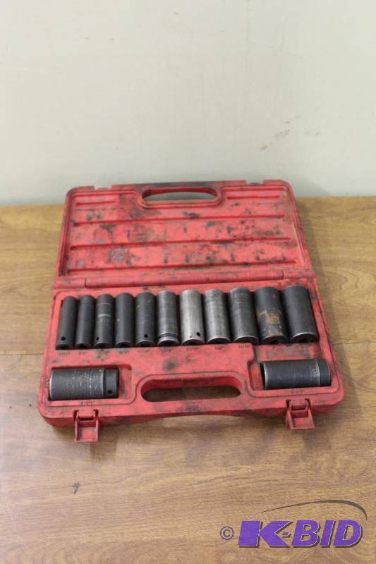 lot 50 image: ATD Impact Socket Set SAE