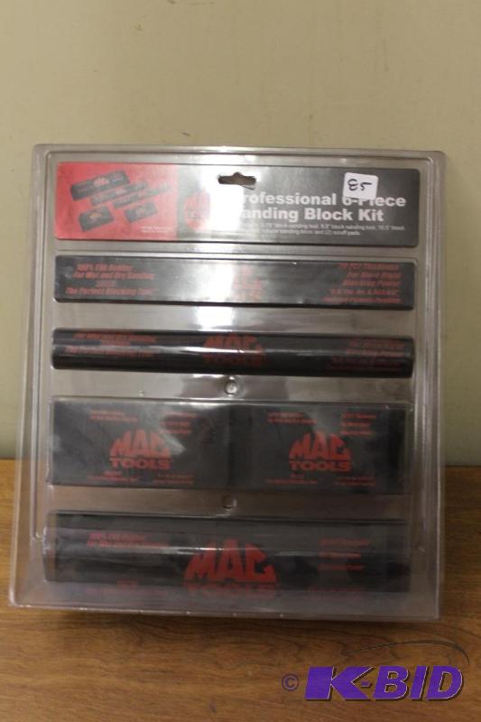 lot 85 image: MAC Sanding Block Set  - NEW in Package