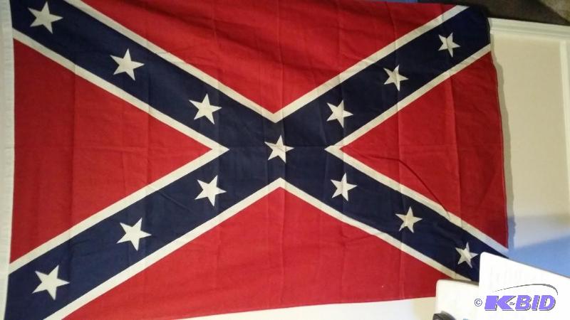 lot 110 image: Confederate Flag