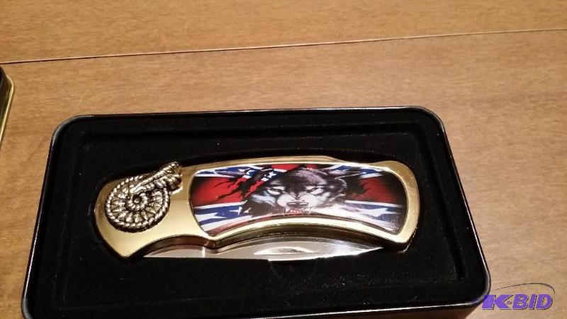 lot 15 image: Confederate pocket knife