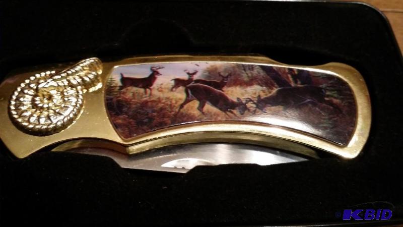 lot 16 image: Bucks pocket knife