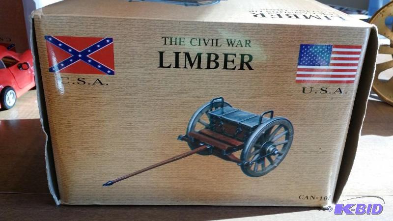 lot 46 image: Civil War Limber USA