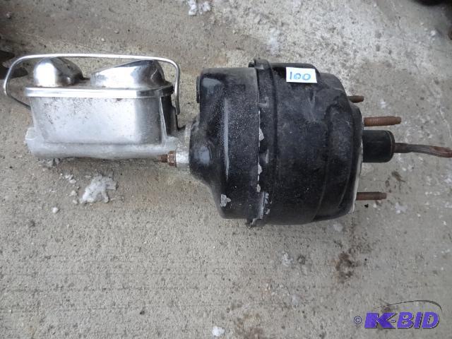 lot 100 image: Brake booster and master cylinder from unknow...