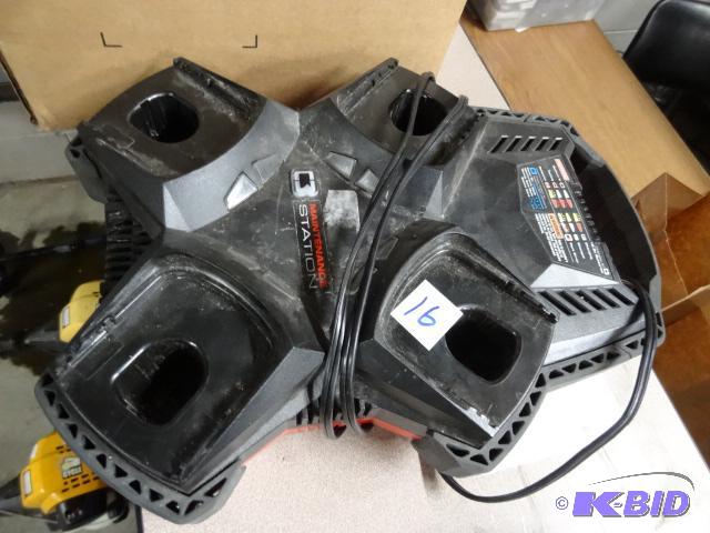 lot 16 image: Craftsman 19.2 volt 4 place charging station...
