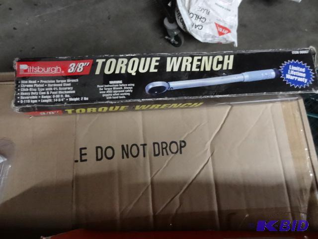 lot 29F image: Pittsburgh 38 torque wrench...