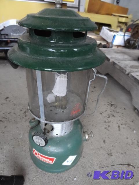 lot 46 image: Coleman gas lantern...