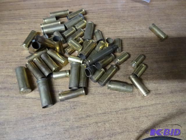 lot 78 image: Misc brass shell casings...