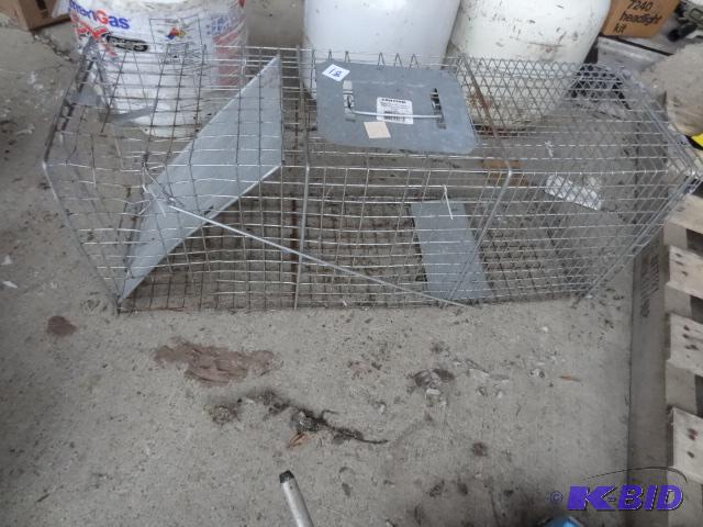 lot 81 image: Large live trap...
