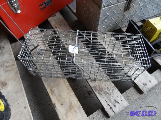 lot 86 image: Small live trap...