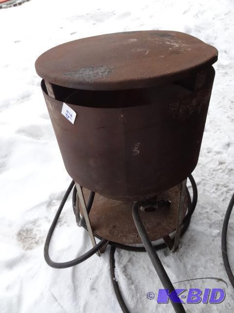 lot 92 image: Propane chimney heater...