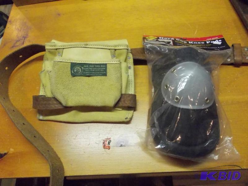 Tool Belt, NEW Set Of Knee Pads...