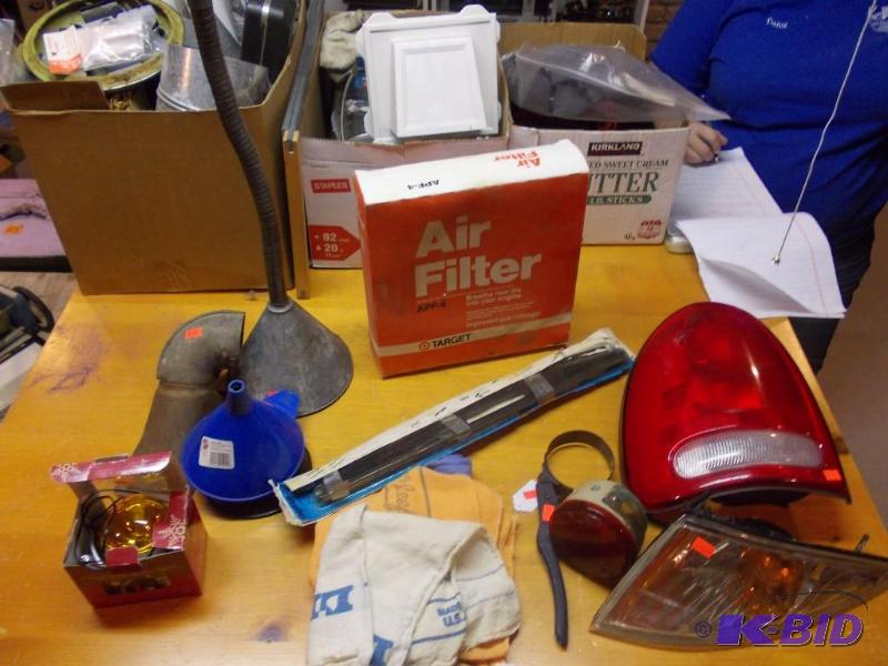 Lot Of Car Related &nbspFunnels, Mechanics...