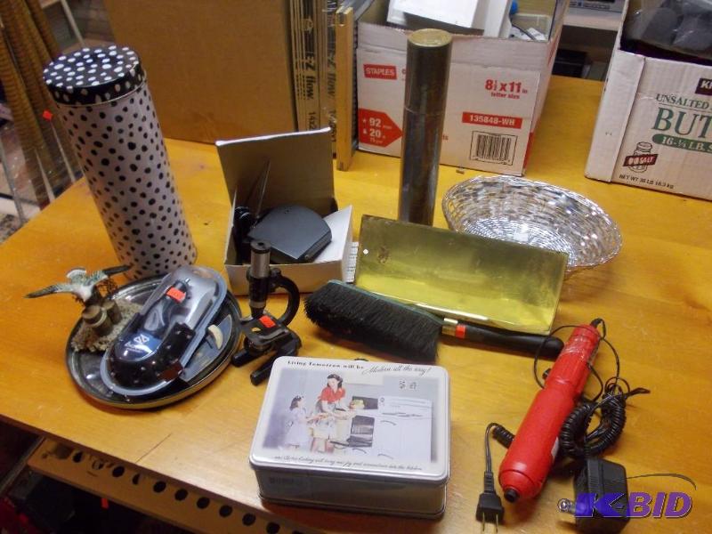 Lot Of Misc - Silent Butler, Lunch Box, Micro...