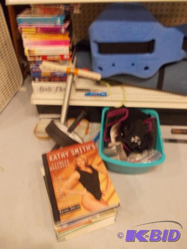 Lot Of Exercise Equipment &amp Related Yoga...