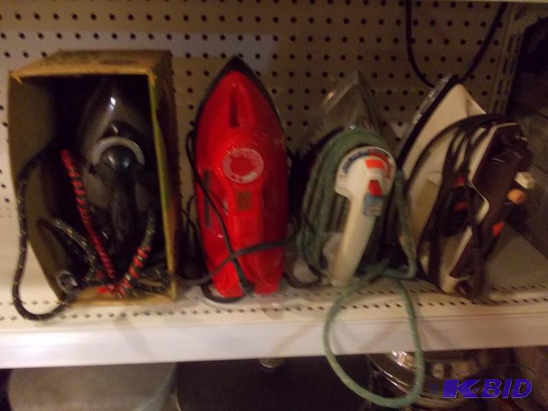 4-Assorted Irons...