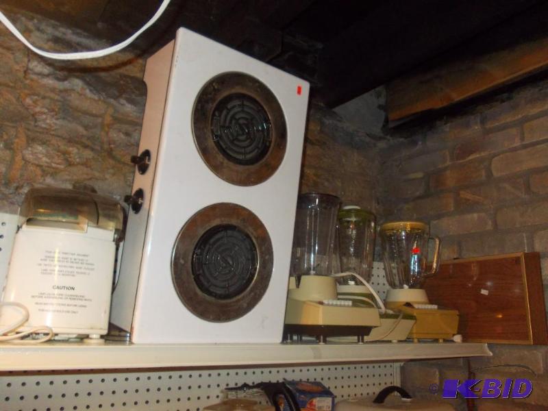 3-Blenders, 2-Burner Electric Stove, Hot Plat...