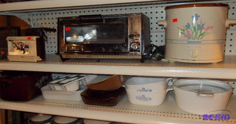 Can Opener, Toaster Oven, Crock Pot, Casserol...
