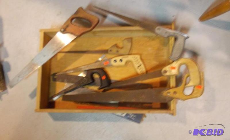 Lot Of Assorted Saws...