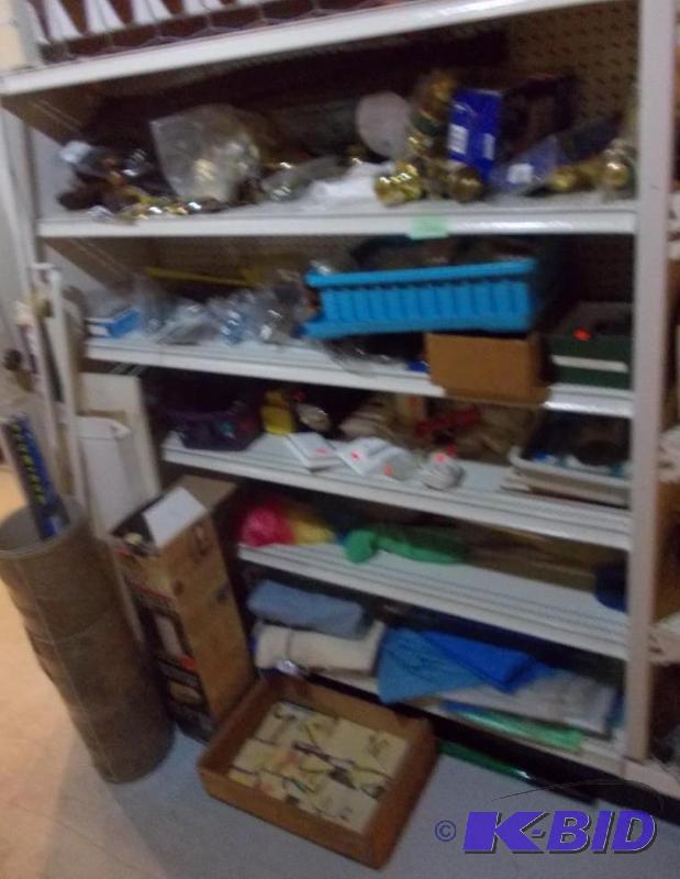 Contents On 5-Shelves Door Knobs, Flash Ligh...