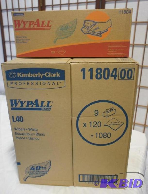 Kimberly Clark Wypall Brand Wipes - (1) Cases...