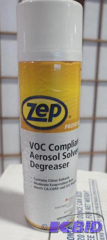 Zep Brand Voc Compliant Aerosol Solvent Degre...