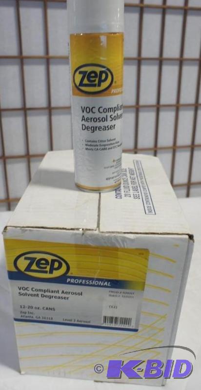 Zep Brand Voc Compliant Aerosol Solvent Degre...