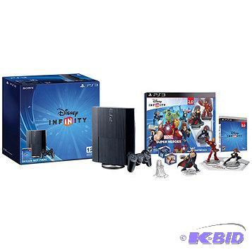lot 5 image: PS3 12GB Console with Disney Infinity 2.0 Bun...